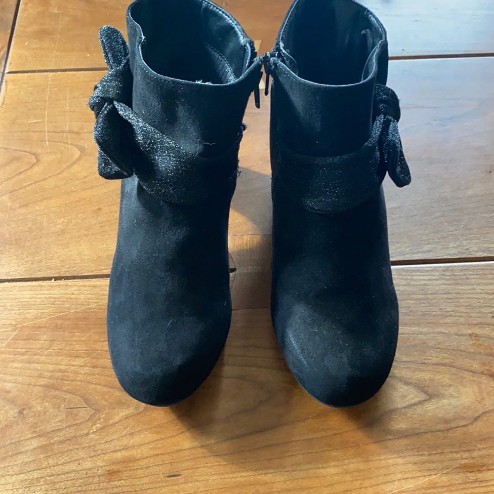 kids black heels